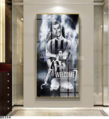 File ảnh File tranh treo bóng đá BD153 (gốc) cho trang trí nội thất