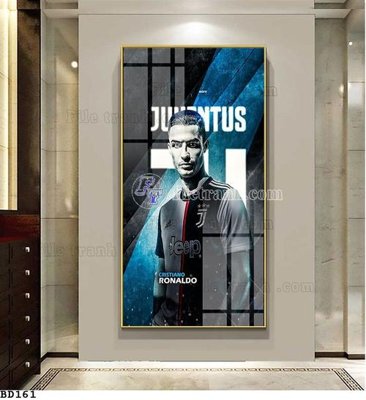 Tải file File tranh treo bóng đá BD160 (gốc) làm file tranh quảng cáo