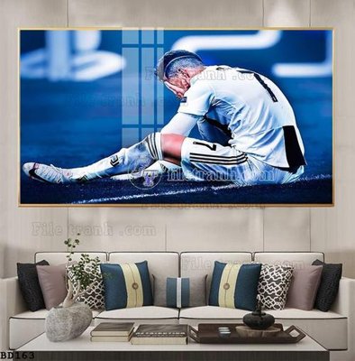 Tải file gốc File tranh treo bóng đá BD162 (để in lụa)