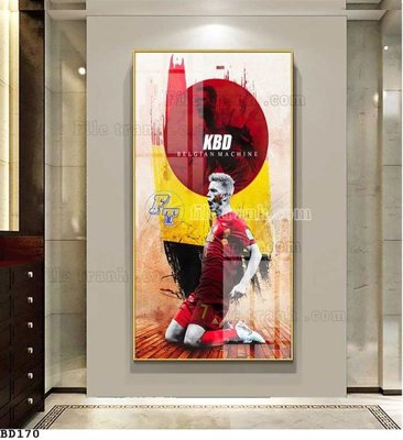 File gốc File tranh treo bóng đá BD169 (in mica) làm quà tặng