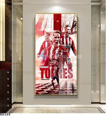 Tải về hình ảnh gốc File tranh treo bóng đá BD187 sắc nét