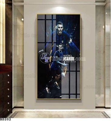 File tranh File tranh treo bóng đá BD201 (ảnh gốc) độ nét vượt trội