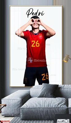 File gốc File tranh treo bóng đá BD2075 (cho in ấn) từ Filetranh.com