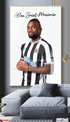 File gốc File tranh treo bóng đá BD2092 (chuẩn màu) cho in offset