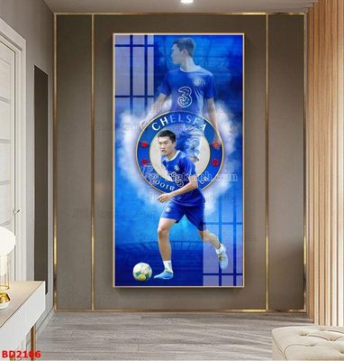 File ảnh File tranh treo bóng đá BD2106 (gốc) in PP, decal