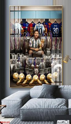 Tải file File tranh treo bóng đá BD2123 (gốc) làm file thiết kế