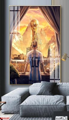 Tải file tranh File tranh treo bóng đá BD2157 (ảnh gốc) ngay