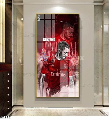 File ảnh gốc File tranh treo bóng đá BD216 không vỡ nét