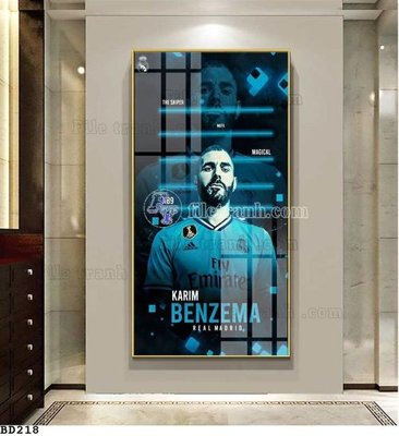 Download file ảnh gốc File tranh treo bóng đá BD217 để in ấn