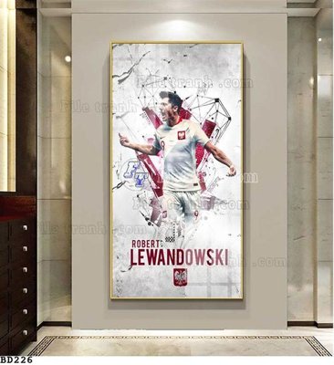 File PSD File tranh treo bóng đá BD225 (gốc) cho in quảng cáo