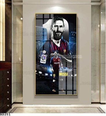 File in trần File tranh treo bóng đá BD250 (bản gốc) phong cảnh