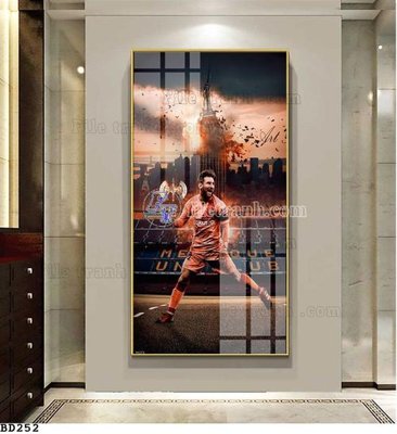 Hình ảnh gốc File tranh treo bóng đá BD251 (để in khổ lớn)