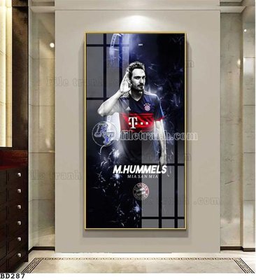 File tranh File tranh treo bóng đá BD286 (bản gốc) treo tường