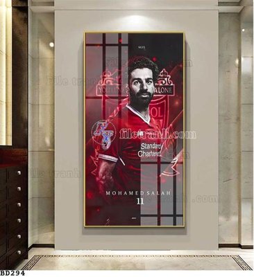 Tải file File tranh treo bóng đá BD293 (ảnh gốc) in gạch 3D