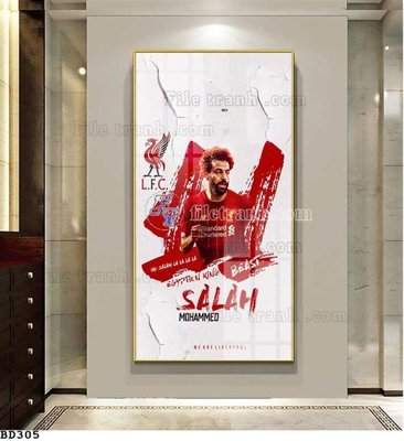 Tệp tin gốc File tranh treo bóng đá BD304 (dùng cho in ấn) chuyên nghiệp