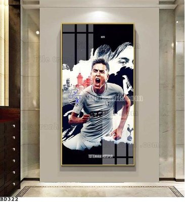 File gốc File tranh treo bóng đá BD321 (PSD/TIFF) độ phân giải cao