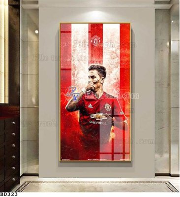 Tải file File tranh treo bóng đá BD322 (gốc) in nhanh