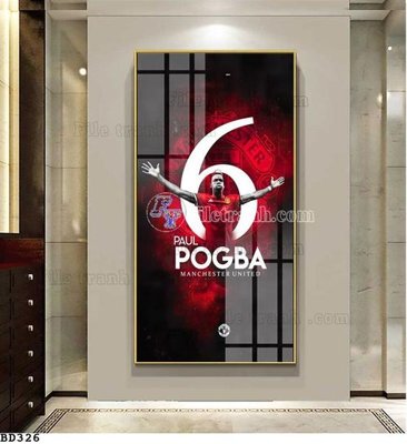 File PSD in ấn File tranh treo bóng đá BD325 (chất lượng cao)