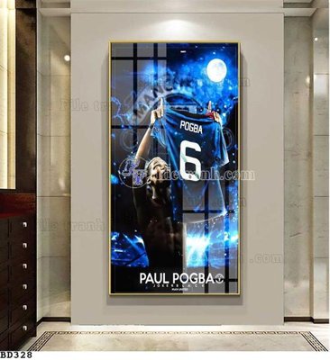 File gốc File tranh treo bóng đá BD327 (phong cách) cổ điển