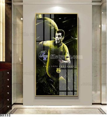 File in ấn File tranh treo bóng đá BD331 (bản gốc) sắc nét