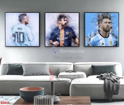 Hình ảnh file gốc File tranh treo bóng đá BD503 (chất lượng cao)