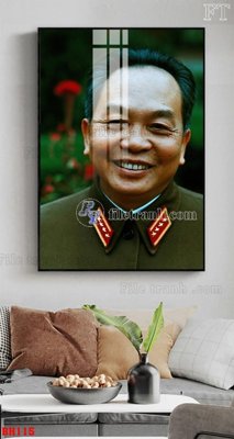 File tranh gốc in trần nhà File tranh bác hồ in ấn BH115 3D