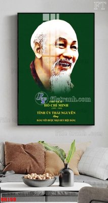 Hình ảnh file gốc in lụa File tranh bác hồ in ấn BH159