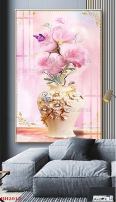 File gốc File tranh bình hoa B2012 (phong cách) cổ điển