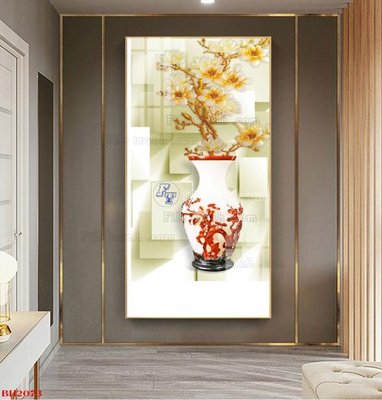 Download file tranh PSD File tranh bình hoa B2073 để chỉnh sửa