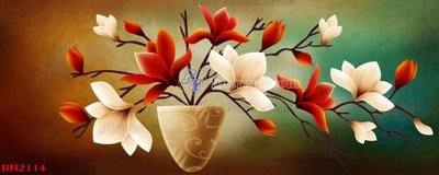 Tải file File tranh bình hoa B2114 (gốc) in ấn chất lượng