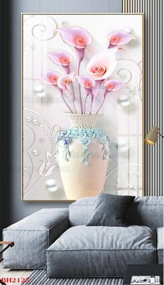 Tải file gốc File tranh bình hoa B2125 dùng cho in ấn