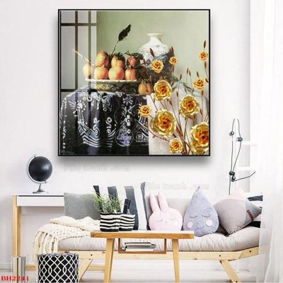 Tải file File tranh bình hoa B2241 (gốc) làm file thiết kế