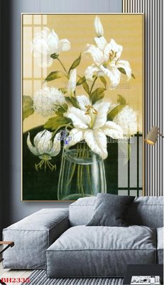 Tải file File tranh bình hoa B2335 (gốc) làm tranh trang trí