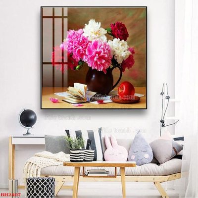 Tải file gốc File tranh bình hoa B2407 dùng cho in ấn
