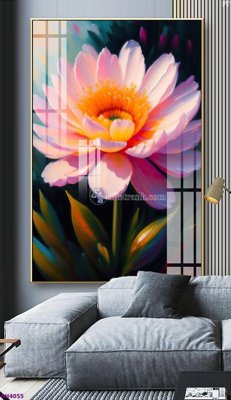 File PSD File tranh bình hoa 5D hoa đẹp BH4055 (gốc) cho designer