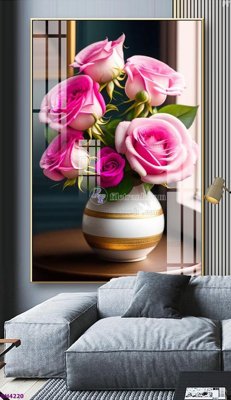 Tải file gốc File tranh bình hoa 5D hoa đẹp BH4220 (bản PSD) chỉnh sửa được