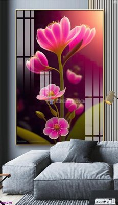 Tải file File tranh bình hoa 5D hoa đẹp BH4279 (ảnh gốc) in gạch men