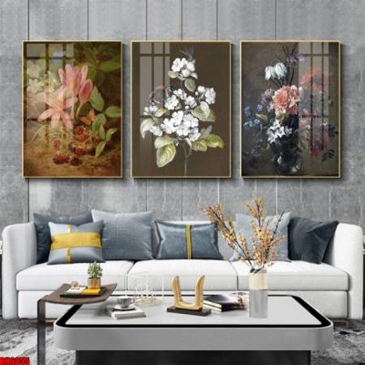 File PSD File tranh bộ 3 bình hoa phong cách cổ điển BH6055 (nguyên gốc) chất lượng cao