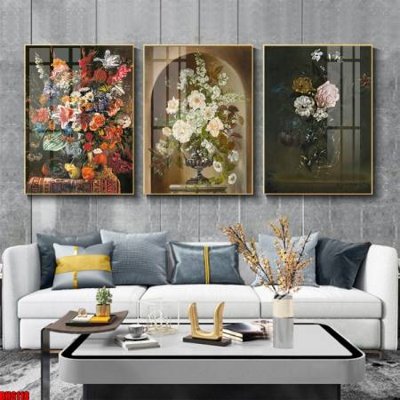 Tải file File tranh bộ 3 bình hoa phong cách cổ điển BH6118 (gốc) để in ấn ngay