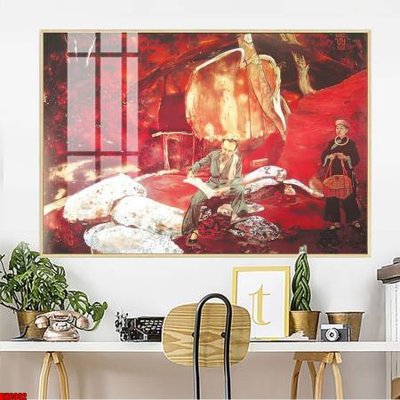 File in trần File in tranh bác hồ chất lượng cao BH8002 (bản gốc) đại dương