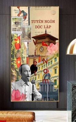 File gốc File in tranh bác hồ chất lượng cao BH8046 cho in ấn và thiết kế