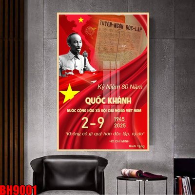 Tải file gốc in lụa File in tranh bác hồ chất lượng cao BH9001 siêu nét