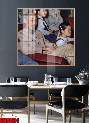 File tranh File in tranh bác hồ chất lượng cao BH9004 (bản gốc) treo tường