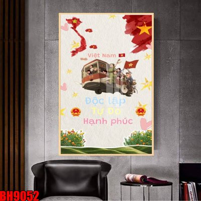 Tải file File in tranh bác hồ chất lượng cao BH9052 (gốc) làm file in ấn