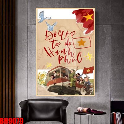 Tải file File in tranh bác hồ chất lượng cao BH9079 (gốc) chủ đề phong thủy