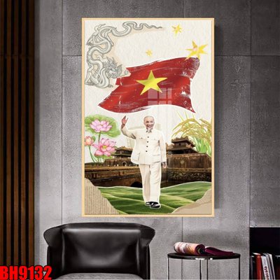 Tải file File in tranh bác hồ chất lượng cao BH9132 (ảnh gốc) độ phân giải 300dpi