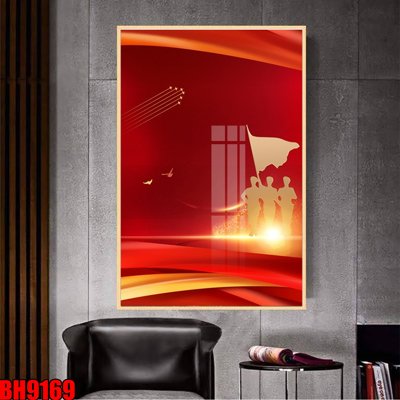 File ảnh File in tranh bác hồ chất lượng cao BH9169 (gốc) in quảng cáo ngoài trời