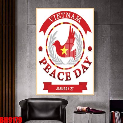 File gốc File in tranh bác hồ chất lượng cao BH9179 (trang trí) cho phòng khách