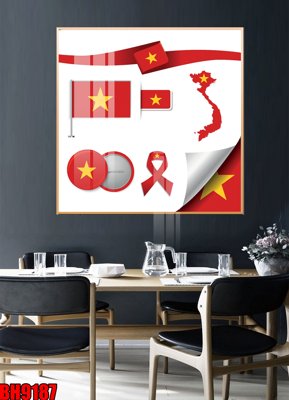 File tranh File in tranh bác hồ chất lượng cao BH9187 (gốc) chủ đề trừu tượng