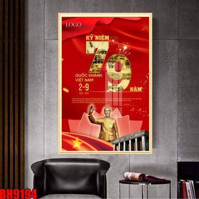 File ảnh File in tranh bác hồ chất lượng cao BH9194 (gốc) dùng in Pano